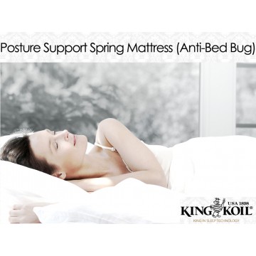 King Koil Posture Support Spring Mattress (Anti-Bed Bug)﻿﻿